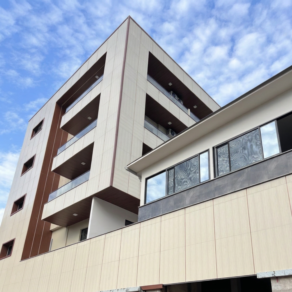 Sella Residences under construction in Kipé, Conakry
